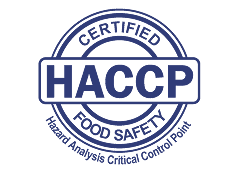 HACCP - Hazard Analysis Critical Control Point certification
