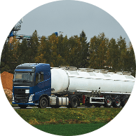 Tank truck transport